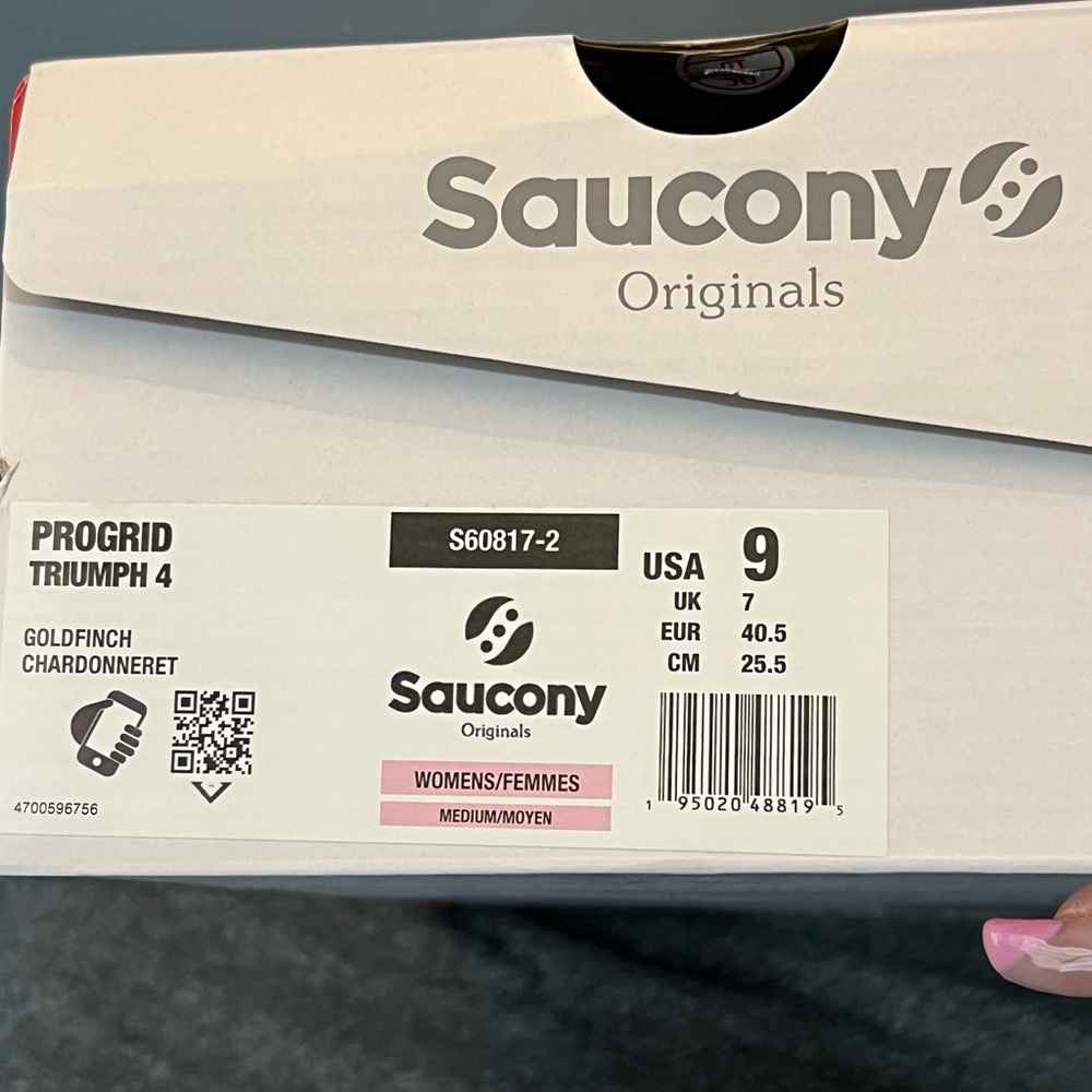 Saucony Originals ProGrid Triumph 4 Women's Shoes - Goldfinch